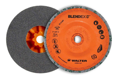 Disco Para Polimento Em Aço Inox Blendex U Walter 07u421 *