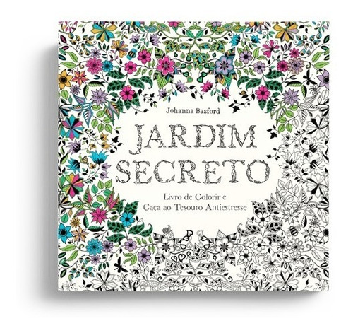 Jardim Secreto Livro De Colorir