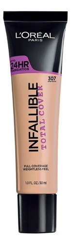 Base Maquillaje Infallible Total Cover L'oréal Rostro