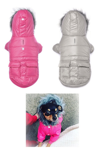 Chaquetas (p-m), Ropa Abrigada De Invierno Para Mascotas Peq