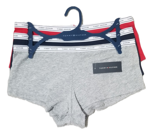 Pack X 3 Boxer Boyshort Pantaleta Tommy Hilfiger