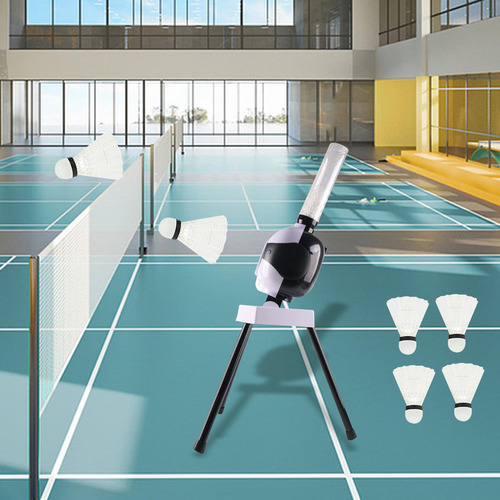 Entrenador De Bádminton Máquina Con 6 Bádmintons