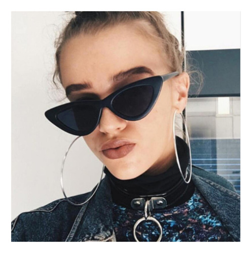Gafas De Sol Triangulares Modernas Con Forma De Ojo De Gato,