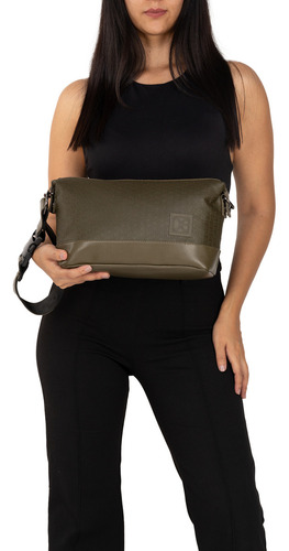 Neceser Cloe Vocemi Chico Color Verde musgo