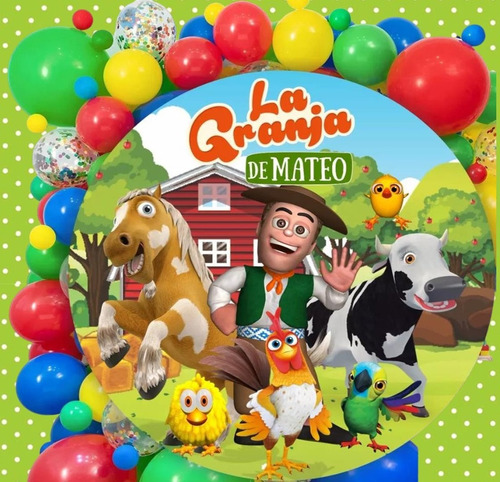 Banner La Granja De Zenón Zenon Personalizado Imprimible