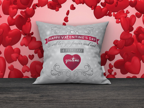 Diseños Almohadones San Valentín Parejas Sublimación M28