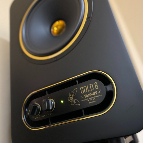 Monitor De Estudio Tannoy Gold 8 Coaxial 8 Bi-amp 300w