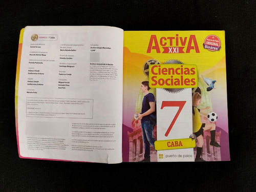 Activa Xxi Ciencias Sociales 7 - Puerto De Palos (Usado)