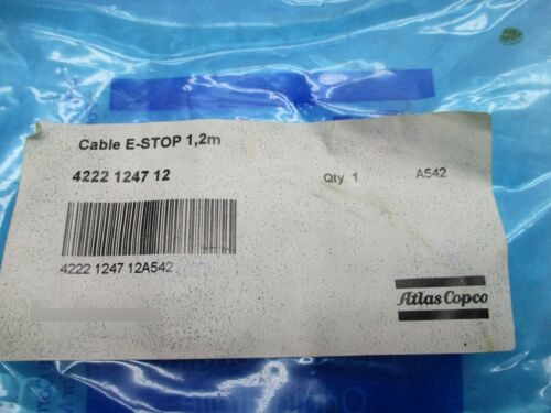 Atlas Copco 4222124712 E-stop Cable Kit (as Pictured) Nsmp