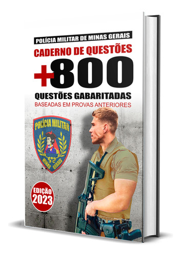 Caderno 800 Questões Gabaritadas Pm Mg Ed Decisao, De Professores Especializados., Vol. Único. Editora Editora Decisão, Capa Mole, Edição Oficial Em Português, 2023