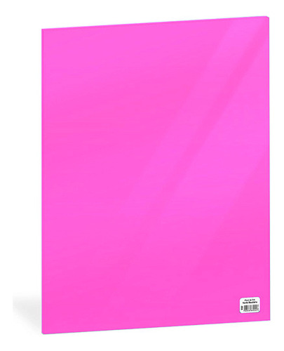10 Folhas De Eva Atacado Placas 40x48 Escolar Artesanato Kit Cor Rosa Pink