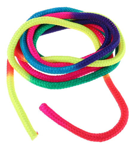 Imagem 2 de 11 de 2 Cordas De Ginástica Em Cores -íris Para Treinar Cordas