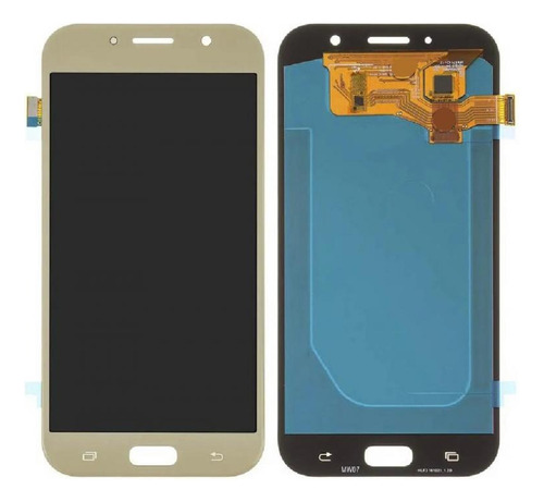 Modulo Display Touch Para Samsung A7 2017 A720 Oled Dorado