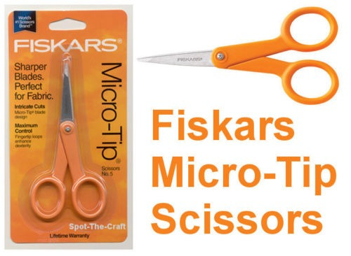 Tesoura Premium Detalhes - Fiskars Micro Tip 5   12,5cm