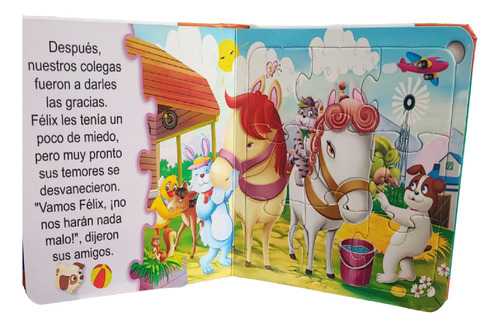 Libro Interactivo Infantil Cuento Félix Y Los Caballos