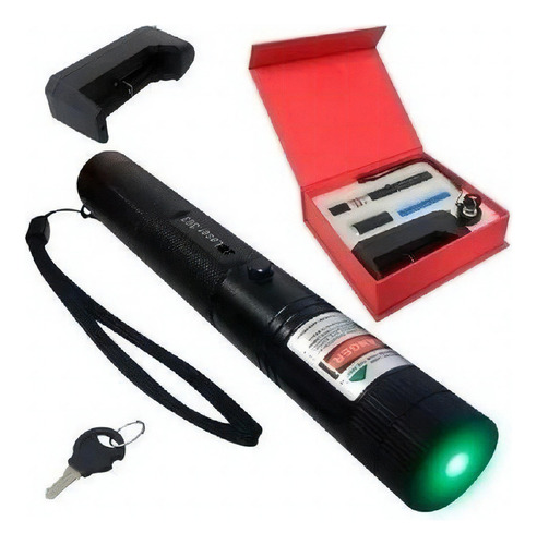 Laser Verde Caneta Alcance 50km Recarregável Apresentação