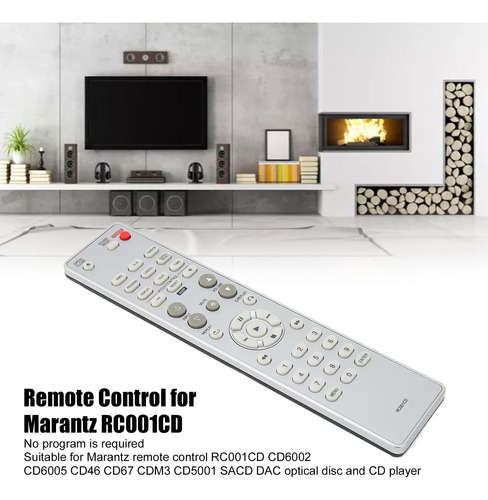 Reemplace El Control Remoto Por El Reemplazo Del Cd6005 Sin