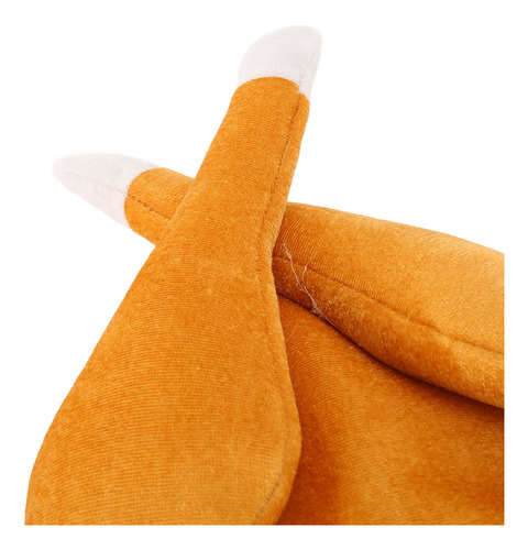Disfraz De Pavo Asado, Gorro De Peluche, Bonito Y Divertido