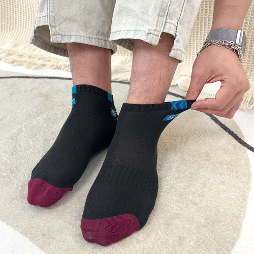 Calcetines Deportivos De Algodón Transpirable Para Hombre, 1