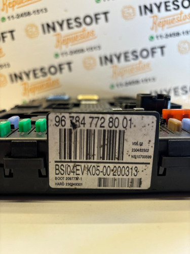 Bsi 04ev K05-00 200313 Citroen/peugeot 967847728001 (usado)