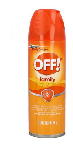 100 Pz - Off! Family Repelente De Insectos 170g