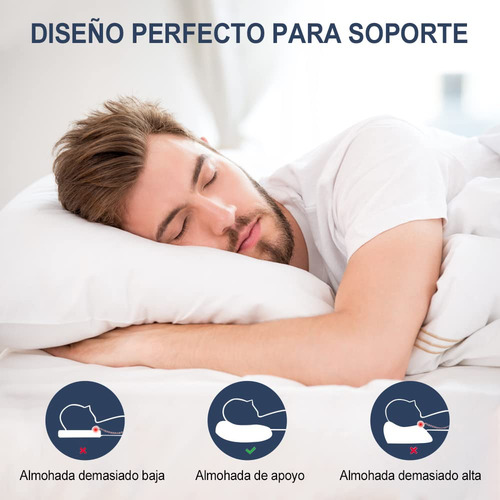 Almohadas 2 Pack, Almohada Standard Confort Y Suavidad,