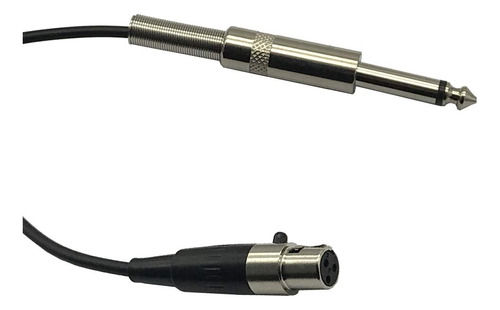 Mmnne 1/4  Ts Macho Plug A Mini Xlr-female Conector De Cable