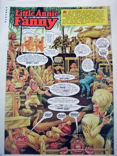 Annie Fanny 7 Comics Playboy Original Set 7
