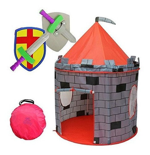 Tienda De Campaña Caballero Del Castillo De Kids Play, Kidd