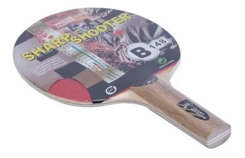 Imagen 4 de 6 de Set Ping Pong Giant Dragon 1* Red + 2 Paletas Y 3 Pelotas