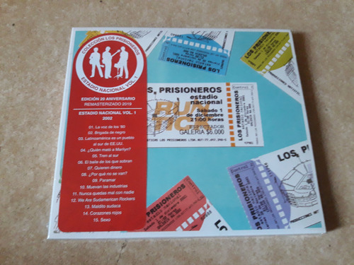 Los Prisioneros - Estadio Nacional Vol 1 - Cd / Kktus