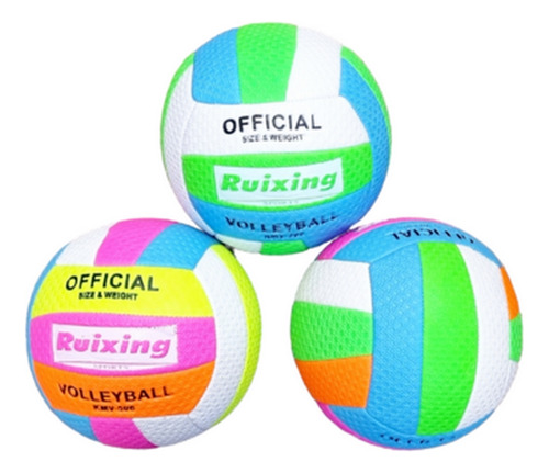 Pelota Volley Nro 5 Profesional 3 Colores Ploppy.3 132006