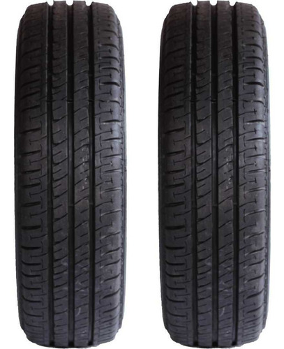 Kit 2 Pneu 205/70/15 C Remold Com Borracha Vipal E Garantia