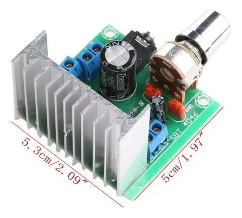 Tda7297 Placa Montada Módulo Amplificador Estéreo Com Ci