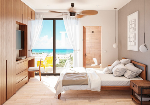 Departamento En Venta En Playa Del Carmen, Vibbe, A Unos Pasos De La Playa