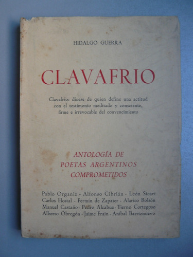 Clavafrio - Antología De Poetas Argentinos Comprometidos 