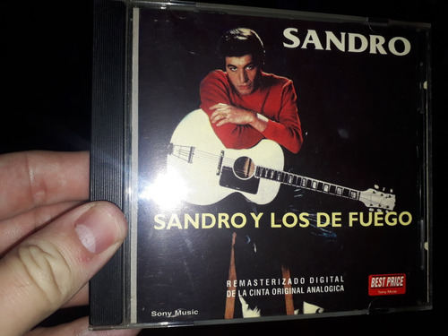 Sandro Y Los De Fuego Cd Sony Remaster Bonus Acrilico 65