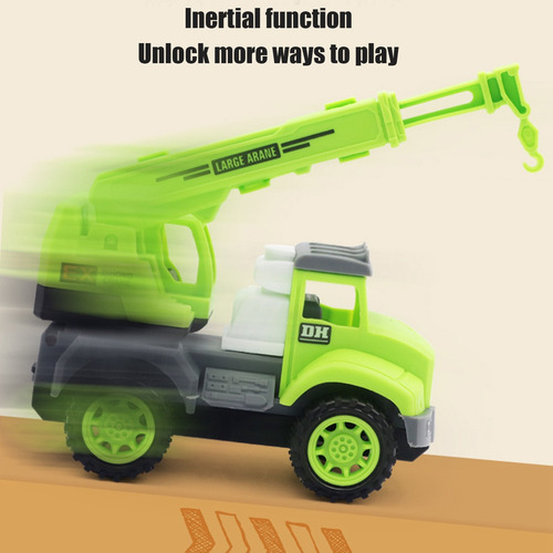 Juguetes Para Vehículos De Construcción Con Motor De Fricció