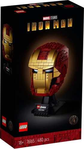 Lego Marvel Casco De Iron Man De 480 Piezas (76165)