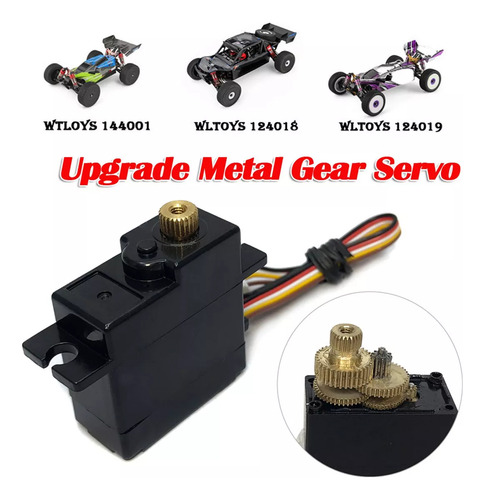 Servo Rc Digital Para Wltoys Xk 144001 124018 124019
