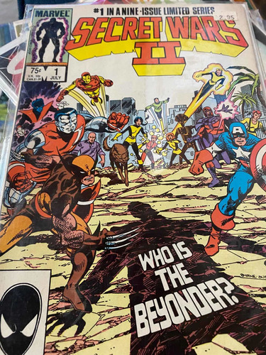 Comic Secret Wars Ii. Jul 1985. 1st Thundersword.