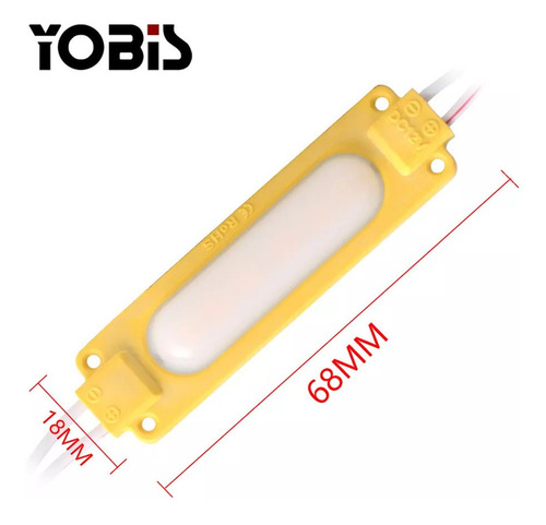 Combo Modulos Led 5630 6smd Falso Cob