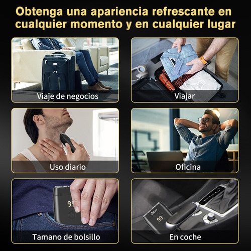 Js All-in® Rasuradora Electrica Barba Corporal Afeitadora