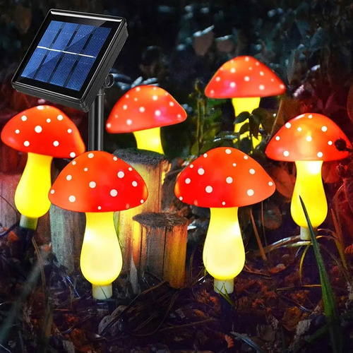 Luces Led De Setas Con Energía Solar Luces De Setas Solares