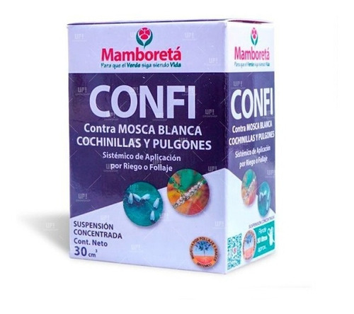 Mamboretá Insecticida Confi 30ml Trips Ácaros Mosca Blanca