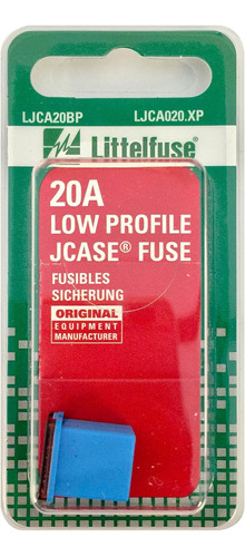Littelfuse Ljca020.xp Jcase Fusible Cardado De Perfil Bajo D
