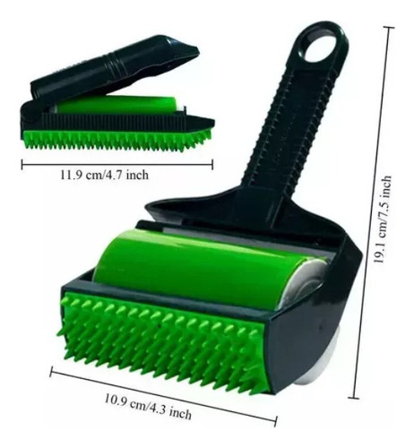 Stick It Roller Limpiador De Pelo De Mascota Reutilizable