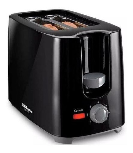 Imagen 3 de 4 de Tostadora Electrica Liliana 7 Ni 750w 2 Rodajas At900 Cuotas