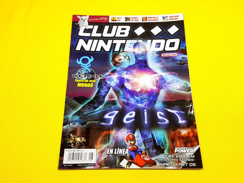 Revista Club Nintendo Geist Año 14 #8 Incluye Poster Origina