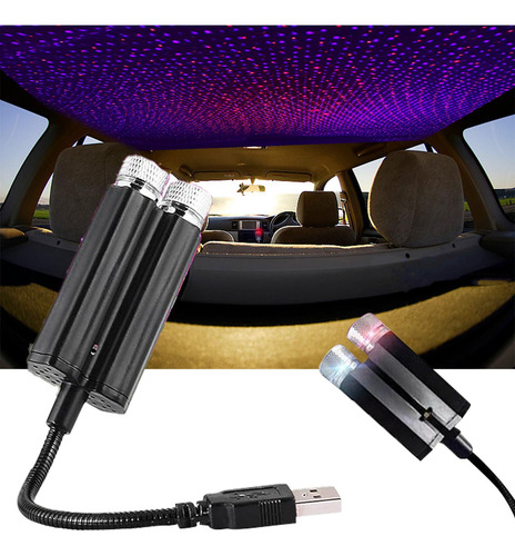 Luz Usb Star Para Coche, Música Para Coche, Control De Voz,